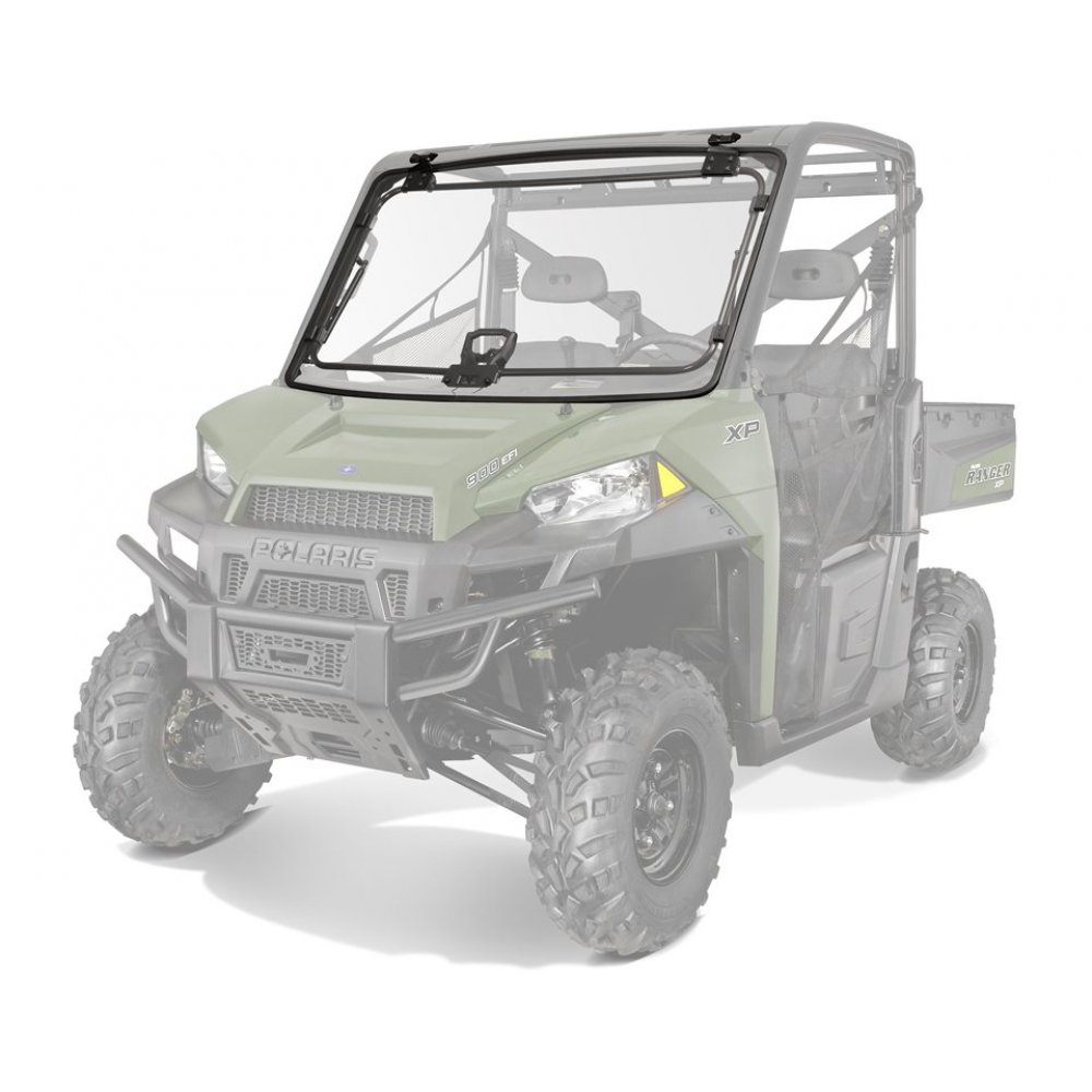 Polaris Ranger Lock & Ride Pro-Fit Tip-Out Poly Windshield # 2880091